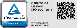 CERTIFICADO DE CALIDAD ISO 9001:2015